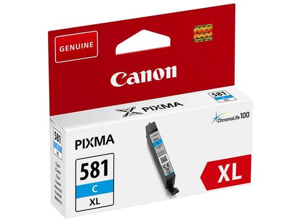 Blekk CANON CLI-581XL Cyan/Blå Pixma | Blekkpatron | Farge 
