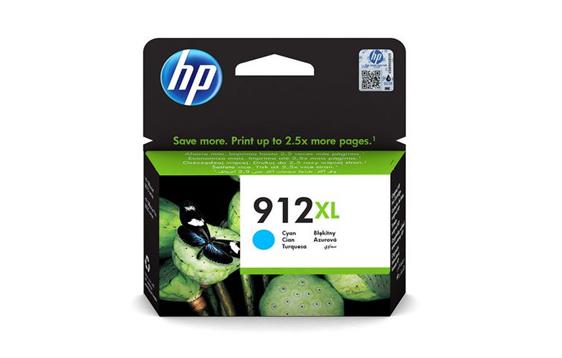 206795 HP 3YL81AE#BGY Blekk HP 912XL Bl&#229; Blekkpatron HP Officejet Pro8025 blue