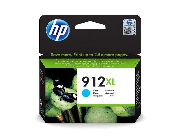 206795 HP 3YL81AE#BGY Blekk HP 912XL Bl&#229; Blekkpatron HP Officejet Pro8025 blue