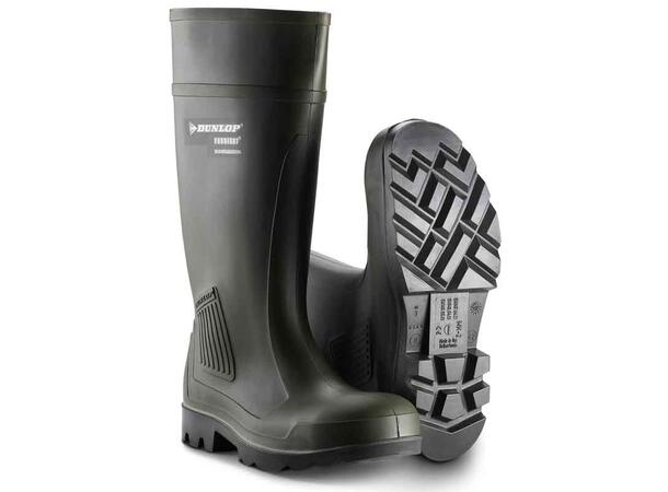 Dunlop Purofort PU støvel| tåbeskyttelse Størrelse 48 