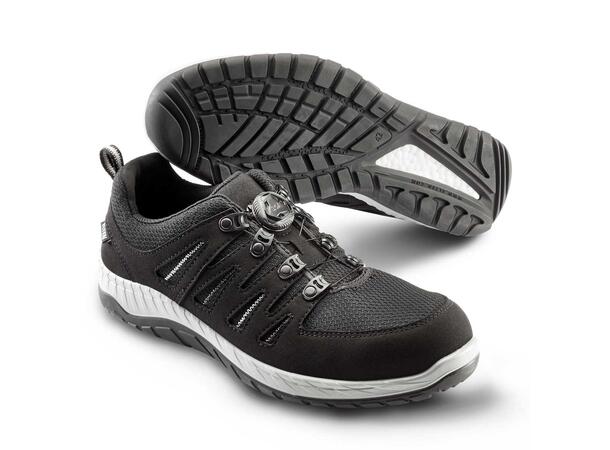 Elten Maddox Boa Black-Grey Low|Vernesko Størrelse 36 