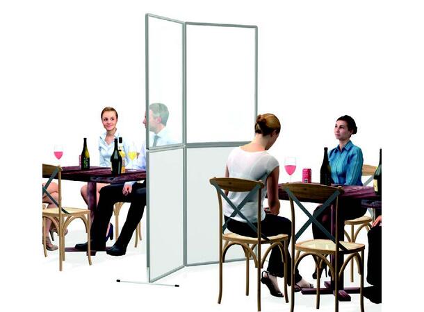 Flexiframe møteskjerm basic 4 Møteskjerm 70 x 100 cm 