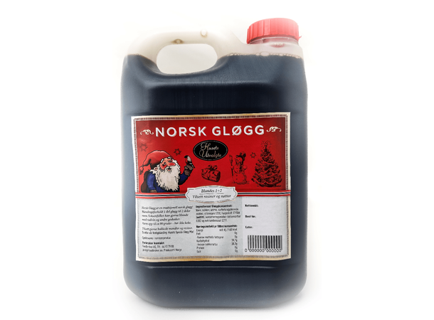 Gløggkonsentrat 2,5 liter Norsk Gløgg 