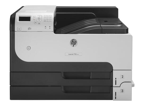 HP LaserJet Enterprise 700 M712dn (ML) Skriver-svart-hvitt-Dupleks-laser-A3-Led 
