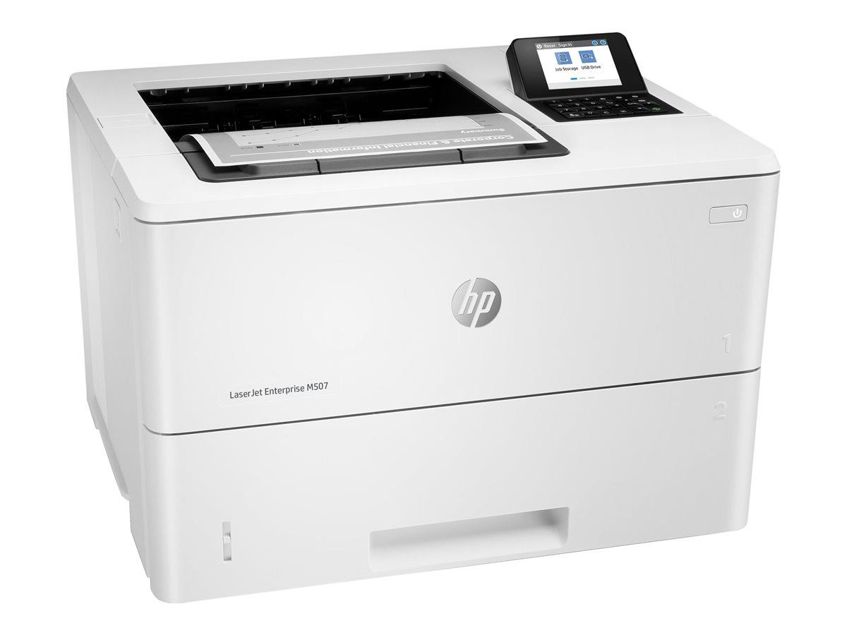 9442355 HP 1PV87A#B19 HP LaserJet Enterprise M507dn Laserprinter A4 sort utskrift / duplex