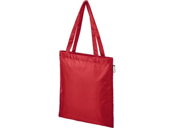 Handlenett SAI i resirkulert pet 190T polyester Kan logotrykkes 
