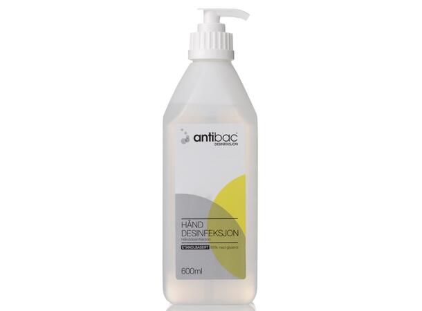 Hånddesinfeksjon ANTIBAC 85% flyt.600ml 