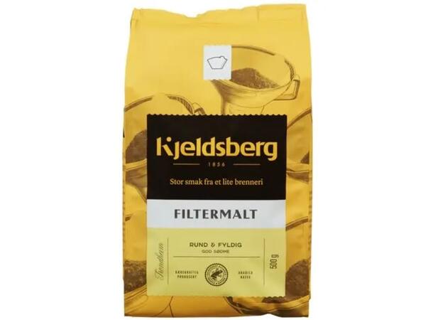 Kaffe Kjeldsberg filtermalt 500g (12) 