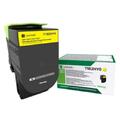 LEXMARK 3,5K Return Program Yellow Toner Gul toner til CS417dn, CX417de, CS517de