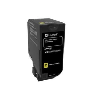 LEXMARK 3,5K Return Program Yellow Toner Gul toner til CS720, CX725