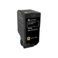 LEXMARK 3,5K Return Program Yellow Toner Gul toner til CS720, CX725