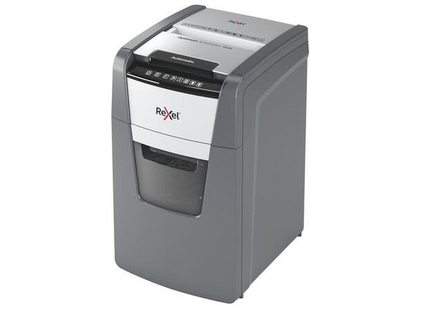 Makuleringsmaskin REXEL Auto+ 150X P4 Rexel makuleringsmaskin med krysskutt 