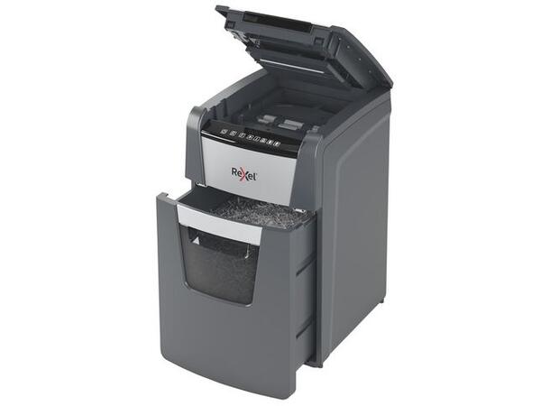 Makuleringsmaskin REXEL Auto+ 150X P4 Rexel makuleringsmaskin med krysskutt 