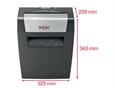 183251 Rexel 2104569EU Makuleringsmaskin REXEL Momentum X406 P4 Makuleringsmaskin med krysskutting