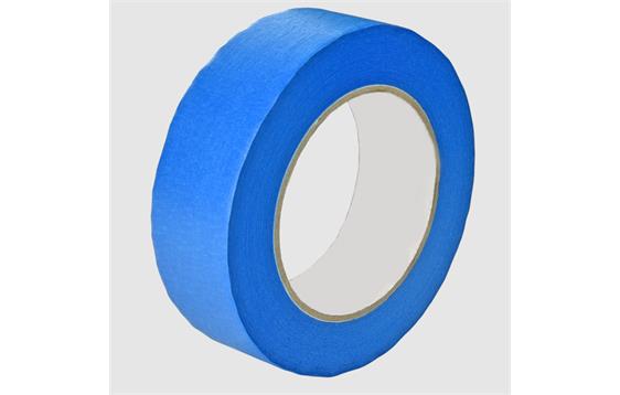 9426473  130547 Maskeringstape Blå 25mm x 50m UV 16DG Papirtape