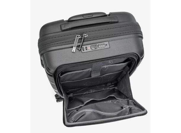 North Pioneer OSL Kabinkoffert 55cm sort Med laptoplomme 
