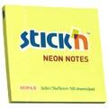 Notatblokk 76x76 neongul (12) Post-It