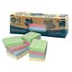 217487 5653-88BOX Notatblokk INFO 40x50 resirk ass (12) Post-IT | Miljøvennlig