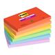14138807 3M655-6SS-PLAY Notatblokk POST-IT SSN 76x127 Playful(6) 