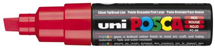 777848  9002200 Paintmarker UNI Posca PC-8K sort Malingsmerkepenn