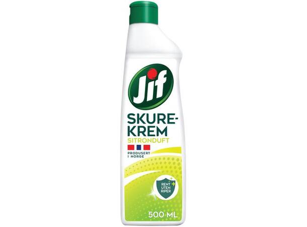 Rengjøring JIF Skurekrem sitron 0,5L 