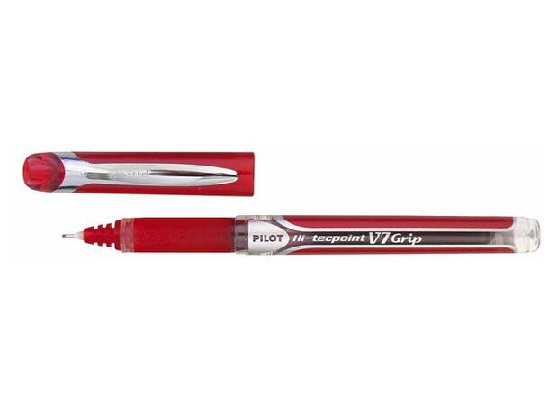 Rollerpenn Pilot V7 Grip rød 