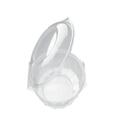 Salatbeger Rund 750ml beger med hengslet lokk i rPET (240 stk)