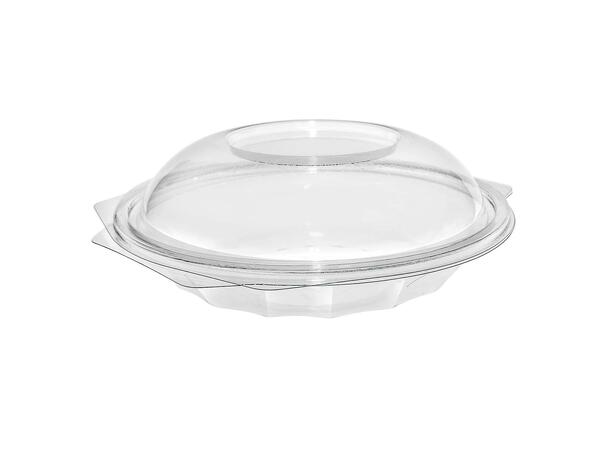 Salatbeger SH 250ml | 150 x 49 mm beger med hengslet lokk i rPET (300 stk) 