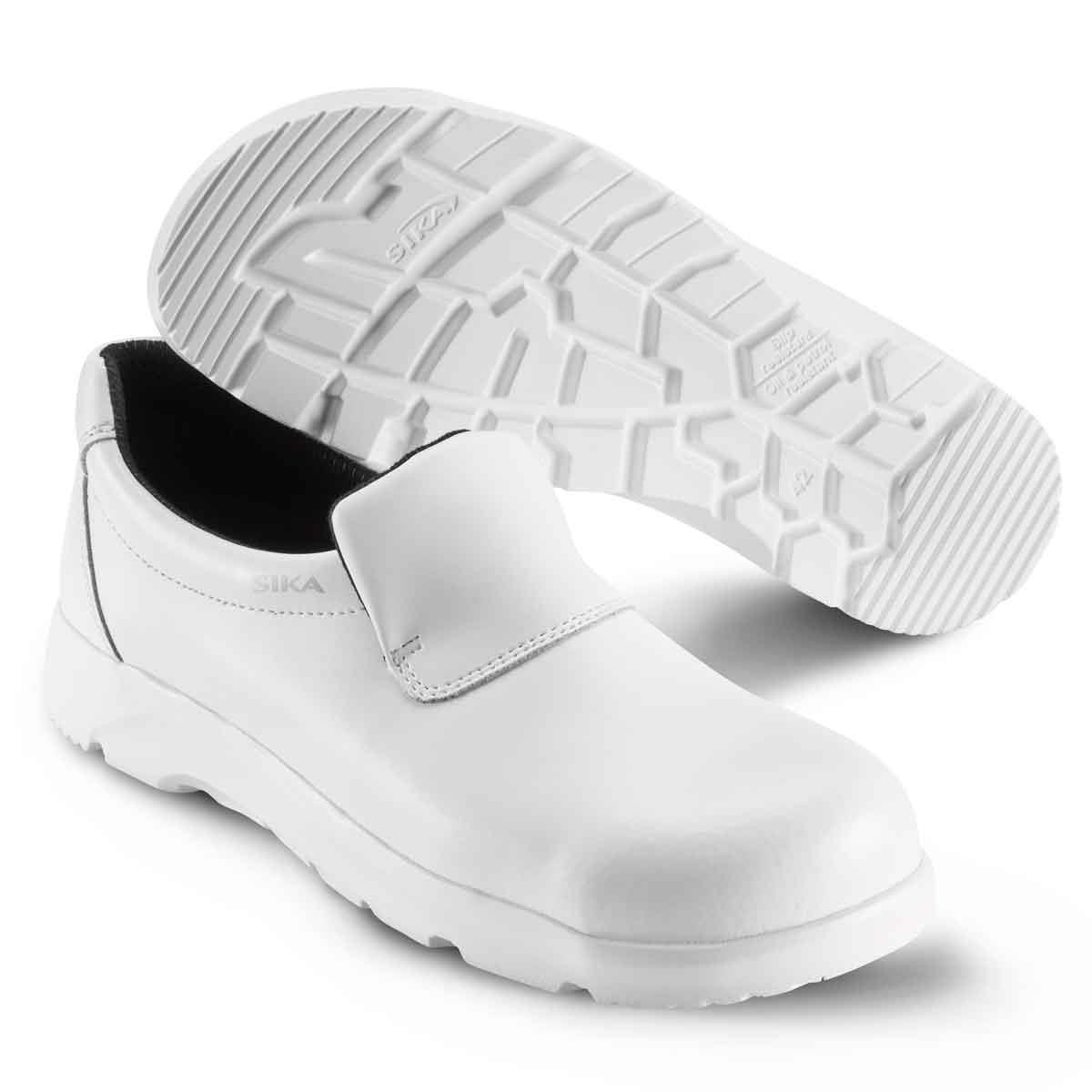 9427359_LS Sika Footwear 172111 Sika Optimax sko slipper hvit med t&#229;vern St&#248;rrelse 39