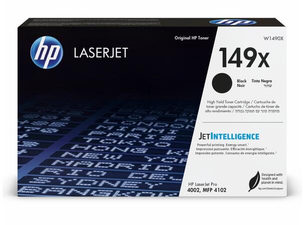 Toner HP 149X sort 9.5K 9500 sider 5% høy kapasitet 