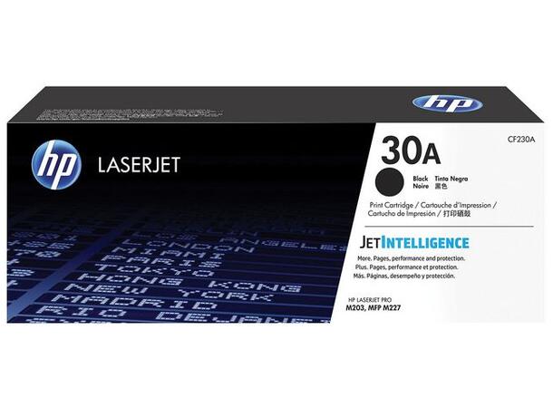 Toner HP CF230A 30A 1.6K Sort 