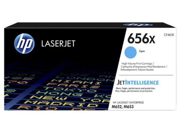 Toner HP CF461X 656X 22K Cyan Enterprise M652 | Enterprise M653 