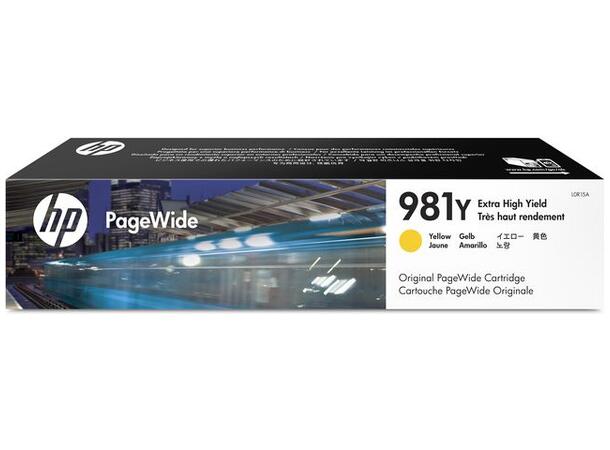 Toner HP L0R15A No 981Y Gul HP | Farge | Toner 