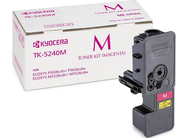 Toner KYOCERA TK-5240M 3K magenta/rød Kapasitet opp til 3000 sider 