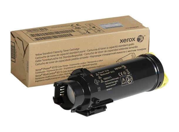 Toner Xerox Phaser 6510 Gul for Phaser 6510; WorkCentre 6515 