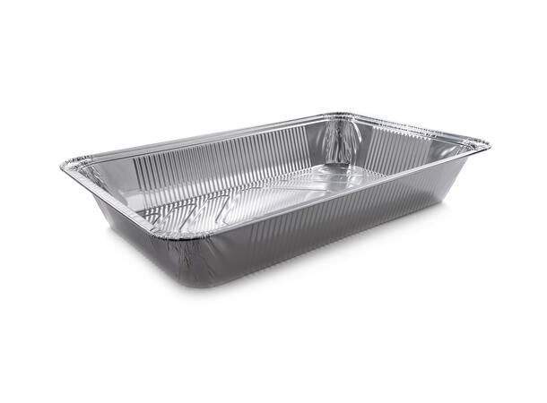 Aluminiumsform GN1/1 525x325x80 mm Gastronorm 1/1 | 11450 cm3 | (50 stk) 