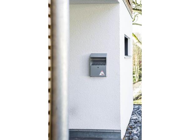 Askebeger DURABLE veggmontert 4 liter Praktisk askebeger av metall 