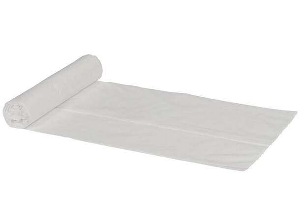 Avfallspose LDPE 38x50cm18my hvit (1000) 100 poser pr. rull | 10 ruller pr. eske 