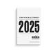 285251 Grieg kalender98483025 Avrivningskalender GRIEG 2025 medium 83 x 128 mm | Ett ark pr. dag