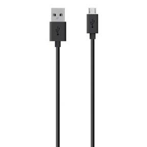 9436444  BEL66252 Belkin USB-A to MicroUSB, Black (2m) 