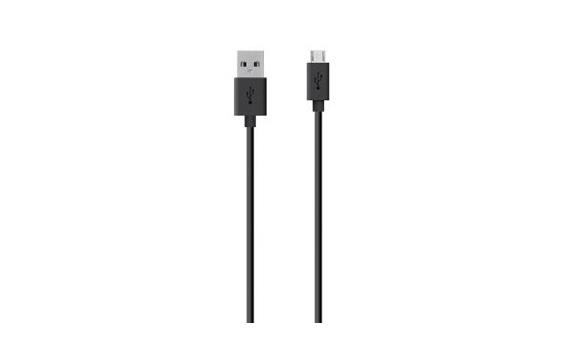 9436444  BEL66252 Belkin USB-A to MicroUSB, Black (2m) 