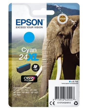 148010 Epson C13T24324022 Blekk EPSON 24XL C13T24324022 bl&#229; 