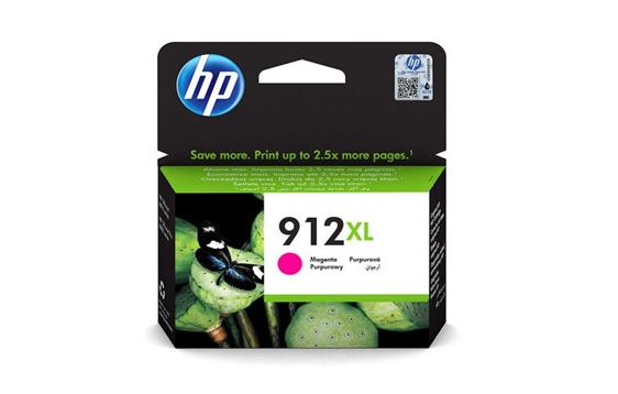 206796 HP 3YL82AE#BGY Blekk HP 912XL R&#248;d Blekkpatron HP Officejet Pro8025 magenta