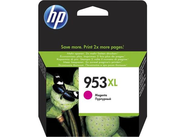 Blekk HP 953XL F6U17AE rød 