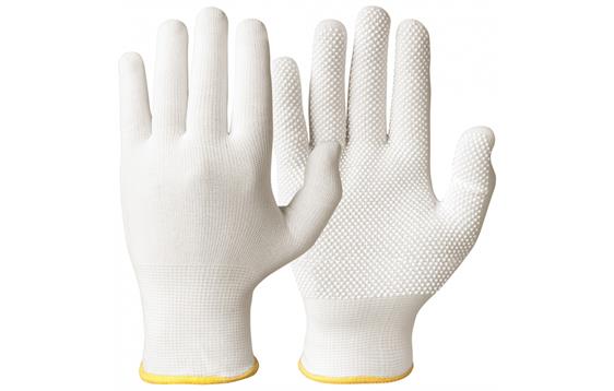 9437668 Granberg 110.0483 Bomullshansker med Spandex Vinyl/PVC | mikrodots