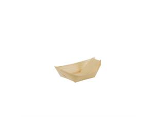 Demoskål PURE båtformet 11x6,5 cm (50) Fingerfood skål laget av bjørk. 
