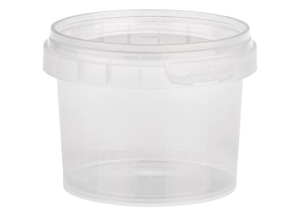Dressingbeger m/ lokk 12 cl klar (1174) Beger med forsegling 