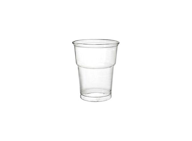 Drikkeglass med trykk rPET 200/250 ml 