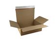9446827   E-handelseske med selvklebende tape 430 x 310 x 250 mm | brun bølgepapp