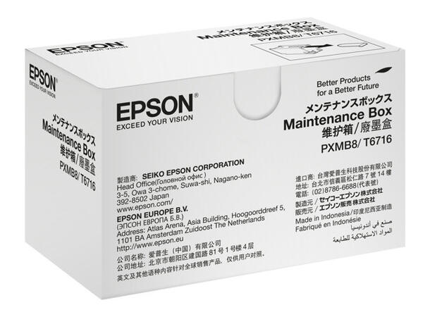 EPSON WF-C5xxx/M52xx/M57xx Mainten. box Blekkvedlikeholdsboks Epson WorkforcePro 